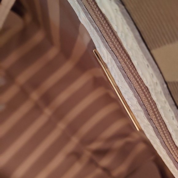 Brahmin Regatta Vineyard Hudson Satchel: Leather Purse: NWT - Picture 4 of 10